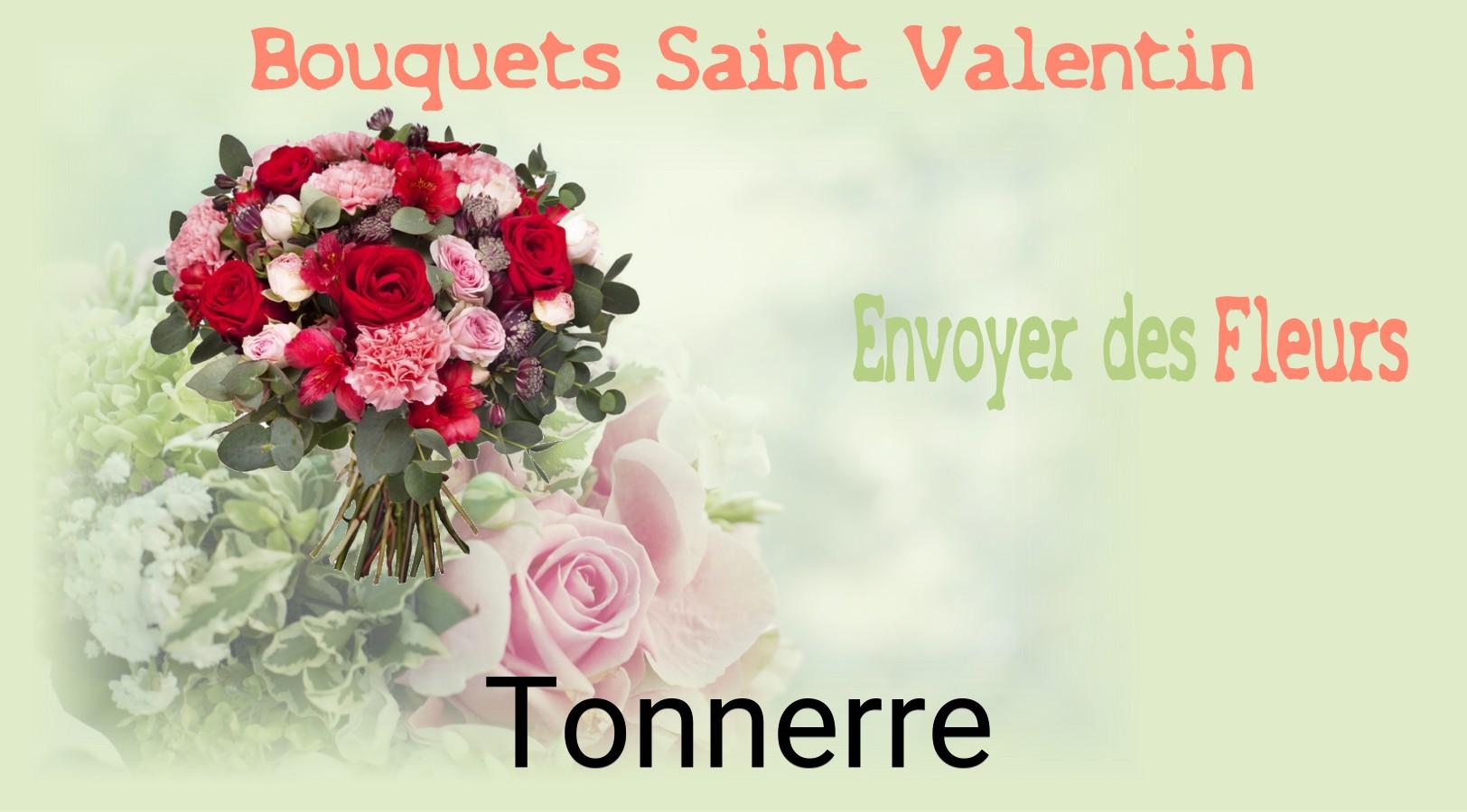 Roses de Saint-Valentin livrées à Tonnerre